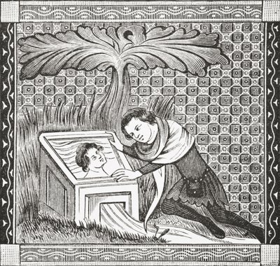 Narcissus bij de Fontein, 1878 door English School